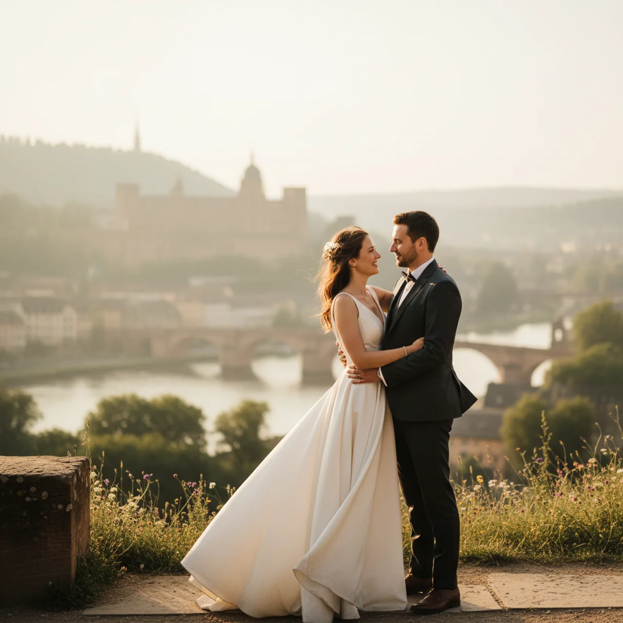 After-Wedding-Shooting in Bruchsal, Baden-Württemberg
